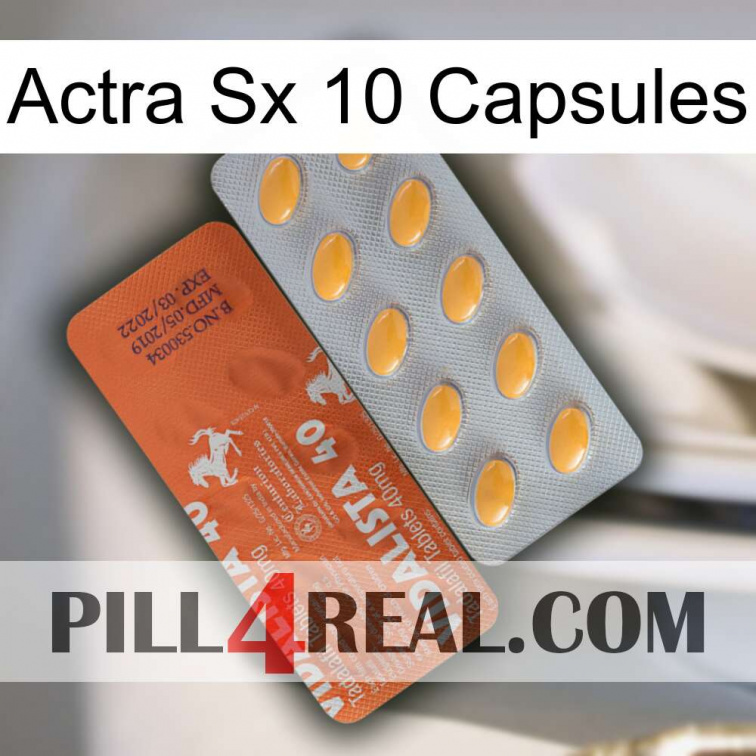 Actra Sx 10 Capsules 43